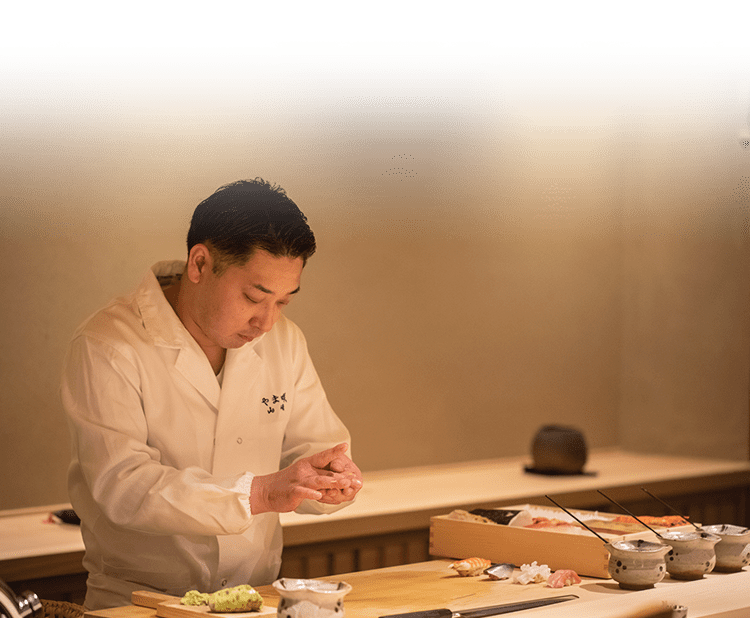 鮨 やま咲 店主 山崎 大輔